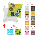 Quercetti 00322 Animal Faces Puzzle