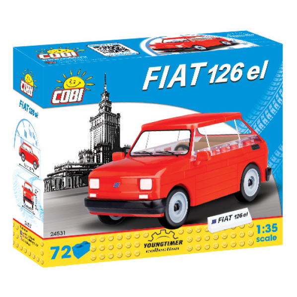 Cobi 24531 Youngtimer Fiat 126p EL, 1 : 35, 72 k Cobi 24531 Youngtimer Fiat 126p EL, 1 : 35, 72 k