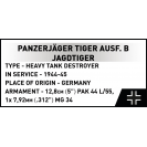 COBI 2674 Panzerjäger TIGER Ausf. B JAGDTIGER
