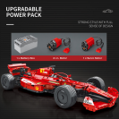 Reobrix 11007 F1 závodní vůz červený R/C 1:8