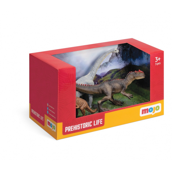 Mojo Startovací sada 1 Dinosauři 3 ks Mojo Startovací sada 1 Dinosauři 3 ks