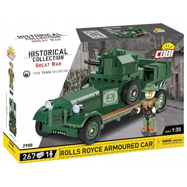Cobi 2988 Britský obrněný vůz Rolls Royce Cobi 2988 Britský obrněný vůz Rolls Royce