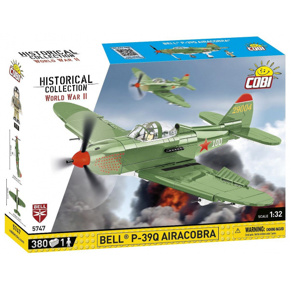 Cobi 5747 Americký stíhací letoun Bell P-39Q Airacobra Cobi 5747 Americký stíhací letoun Bell P-39Q Airacobra