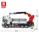 Reobrix 22011 Nákladní vůz s jeřábem R/C