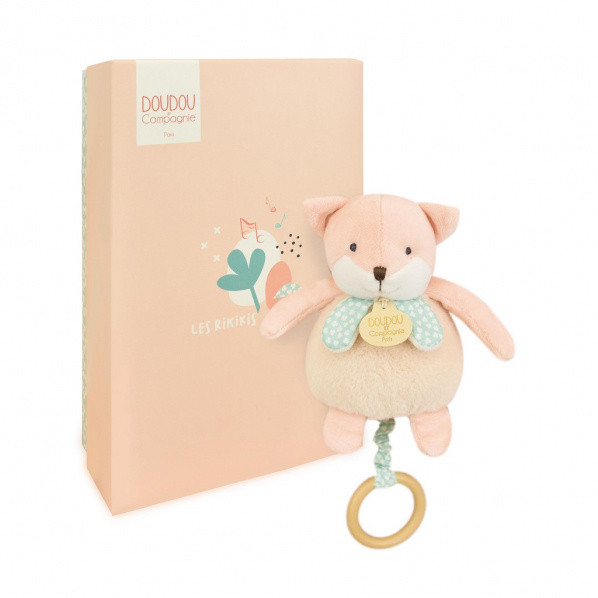 Doudou Plyšová liška hrající melodii 20 cm Doudou Plyšová liška hrající melodii 20 cm