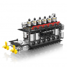 Mould King 10209 Motor letadlové lodě
