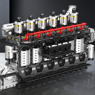 Mould King 10209 Motor letadlové lodě