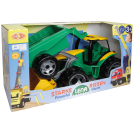 Lena Traktor se lžící a přívěsem, 110 cm