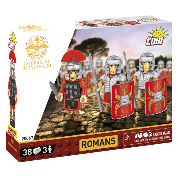 COBI 20067 3 figurky s doplňky Římané COBI 20067 3 figurky s doplňky Římané
