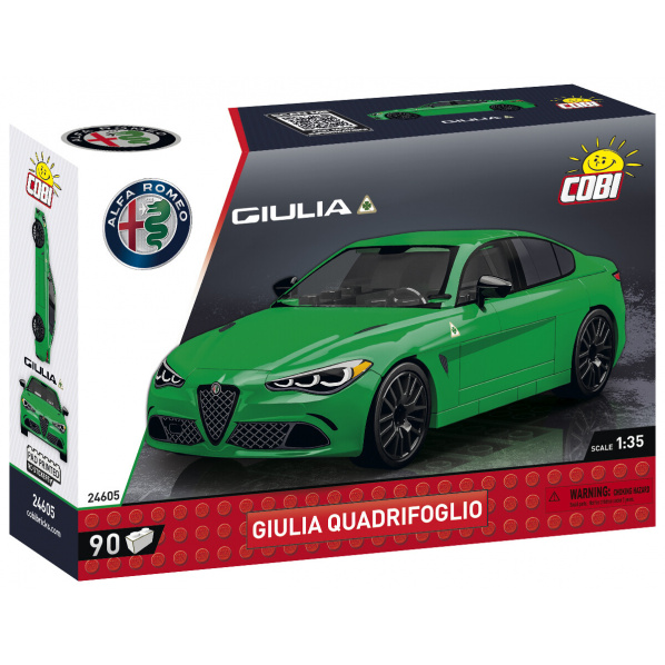 COBI 24605 Alfa Romeo Giulia Quadrifoglio COBI 24605 Alfa Romeo Giulia Quadrifoglio