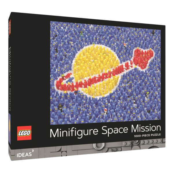 Chronicle Books Puzzle LEGO® Minifigurka vesmírná mise 1000 dílků Chronicle Books Puzzle LEGO® Minifigurka vesmírná mise 1000 dílků