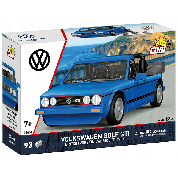 COBI 24661 Volkswagen Golf GTI British Version Cabriolet (1984) COBI 24661 Volkswagen Golf GTI British Version Cabriolet (1984)