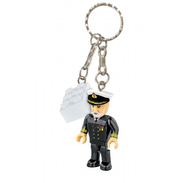 COBI 1358 Klíčenka Kapitán Titanicu E. Smith