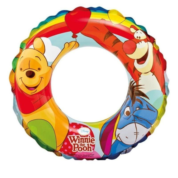INTEX Nafukovací kruh Medvídek Pú 51 cm INTEX Nafukovací kruh Medvídek Pú 51 cm