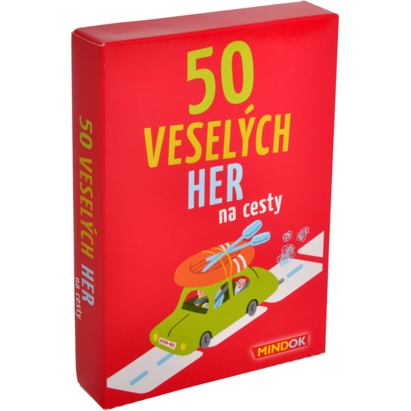 Mindok 50 veselých her na cesty Mindok 50 veselých her na cesty