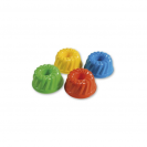 Androni (11-3615-0000-4) Tvořítko na písek Bábovka - průměr 12 cm - žlutá 