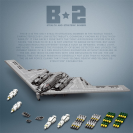 Reobrix 33038 Strategický bombardér Stealth