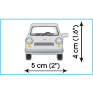 Cobi 24540 Youngtimer Trabant 601 Universal, 1:35, 74 k