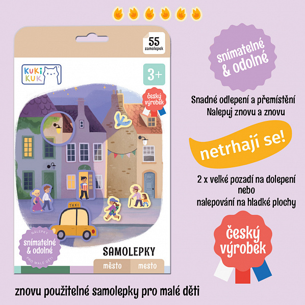 Betexa KukiKuk - SAMOPLEPKY Město Betexa KukiKuk - SAMOPLEPKY Město