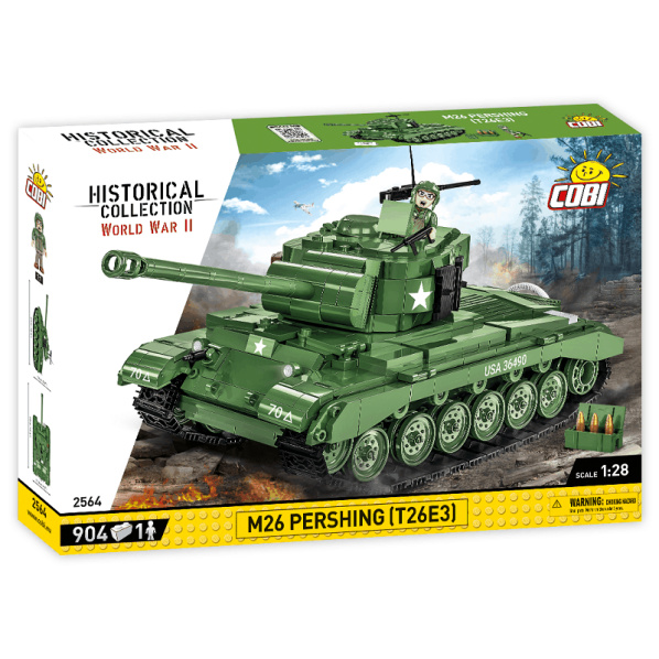 Cobi 2564 Americký tank M26 Pershing T26E3 Cobi 2564 Americký tank M26 Pershing T26E3