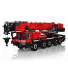 Mould King 17074 Červený autojeřáb R/C LTM 1110