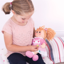 Bigjigs Toys Látková panenka Eva 34 cm