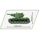 Cobi 2731 Sovětský tank KV-2