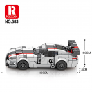 Reobrix 683 Americký sportovní automobil Viper