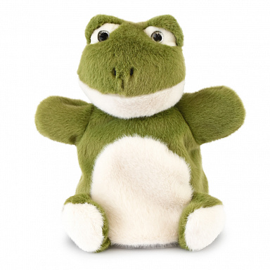 Doudou Histoire d´Ours Plyšový maňásek Žabka zelená 24 cm