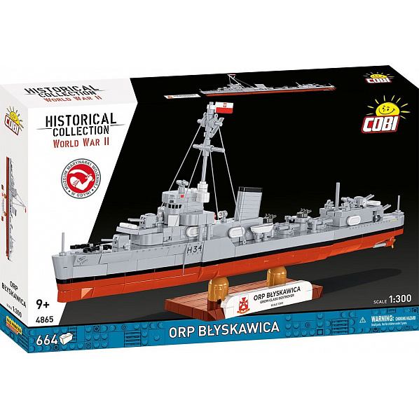 COBI 4865 ORP Błyskawica COBI 4865 ORP Błyskawica