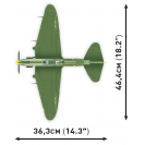 Cobi 5744 Sovětský bitevní letoun Iljušin Il-2M3 „Šturmovik“