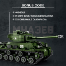 Reobrix 77030 Tank Sherman – World of Tanks
