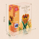 Mould King 24013 Květina Tulipán