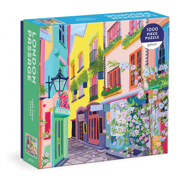 Galison Puzzle Londýnská pasáž 1000 dílků Galison Puzzle Londýnská pasáž 1000 dílků