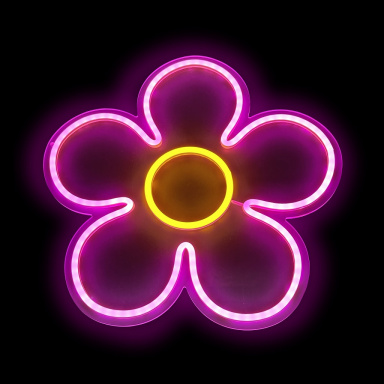 2Kids Toys LED NEON LIGHT lampička Květ