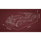Mould King 10236 Automobil Jaguar XK 140 OTS