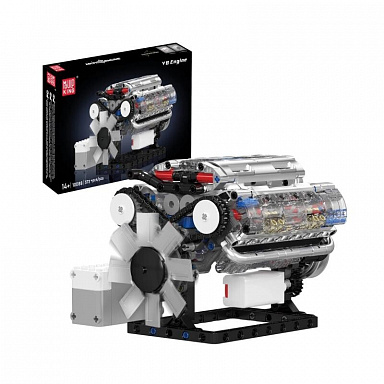 Mould King 10088 Automobilový motor V8