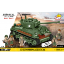 COBI 3118 Americký střední tank WW Sherman M4A2E8(76)W