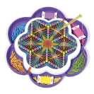 Quercetti 02850 Play Creativo - String Art Mandala