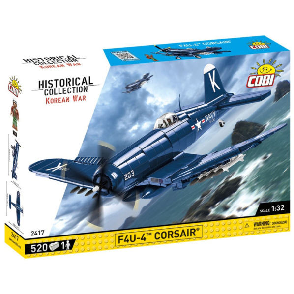 Cobi 2417 Americký stíhací letoun F4U-4 Corsair - Korean War Cobi 2417 Americký stíhací letoun F4U-4 Corsair - Korean War