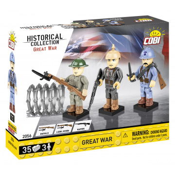 COBI 2056 3 figurky s doplňky 1. světová válka