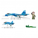 Sluban B0985 Ruský stíhací letoun SU-27 2v1