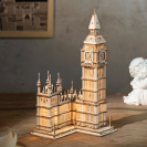 RoboTime 3D dřevěná skládačka Big Ben svítící