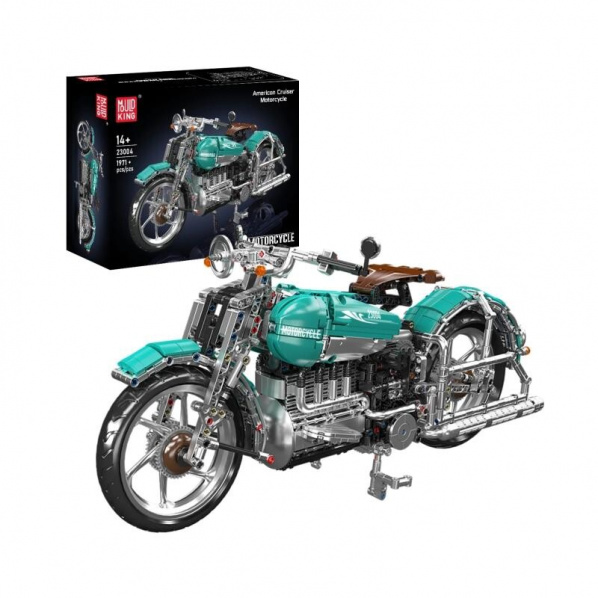 Mould King 23004 Americký stylový motocykl Cruiser
