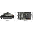 COBI 2672 Panzer III Ausf.H