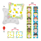 Quercetti 00321 Make Face Puzzle