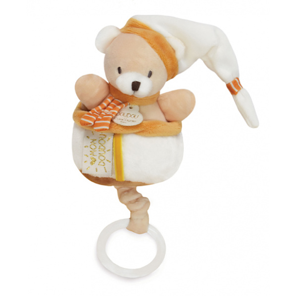 Doudou Plyšová hudební hračka 20 cm medvěd Doudou Plyšová hudební hračka 20 cm medvěd
