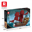 Reobrix 66010 Pirátská loď