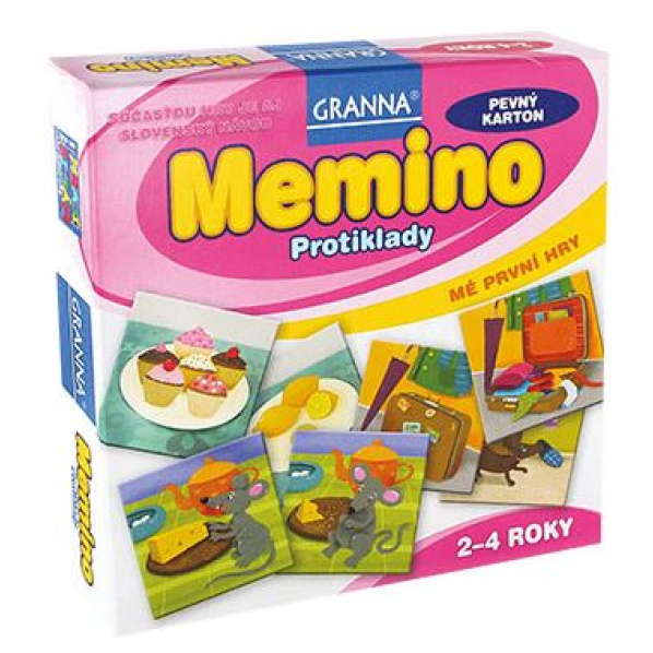 Granna MEMINO protiklady Granna MEMINO protiklady