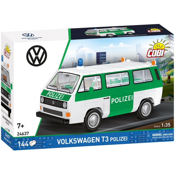 COBI 24637 Volkswagen T3 Policie